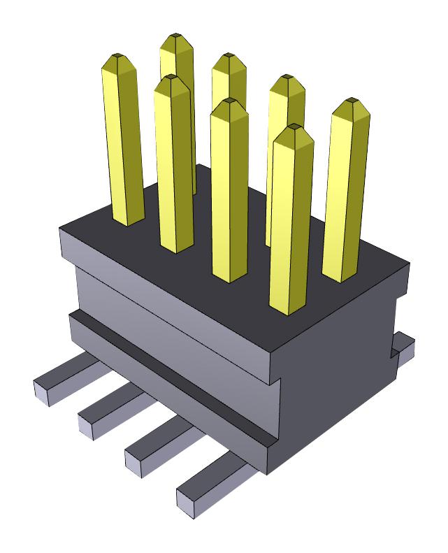 FTSH-104-01-L-DV CONNECTOR, HEADER, 8POS, 2ROW, 1.27MM SAMTEC