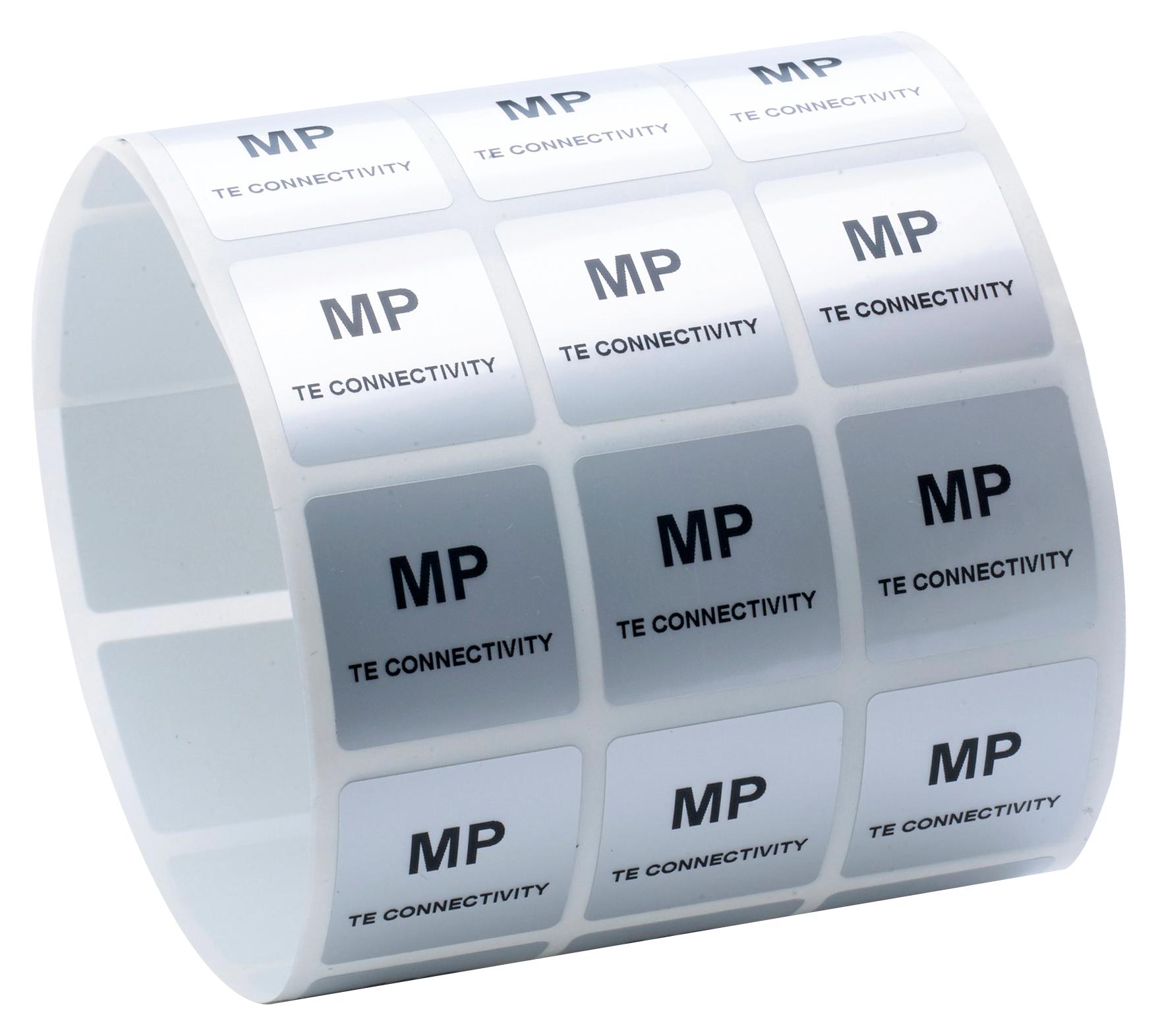 MP-381127-5-8A LABEL, METALLISED PET, 12.7MM X 38.1MM TE CONNECTIVITY