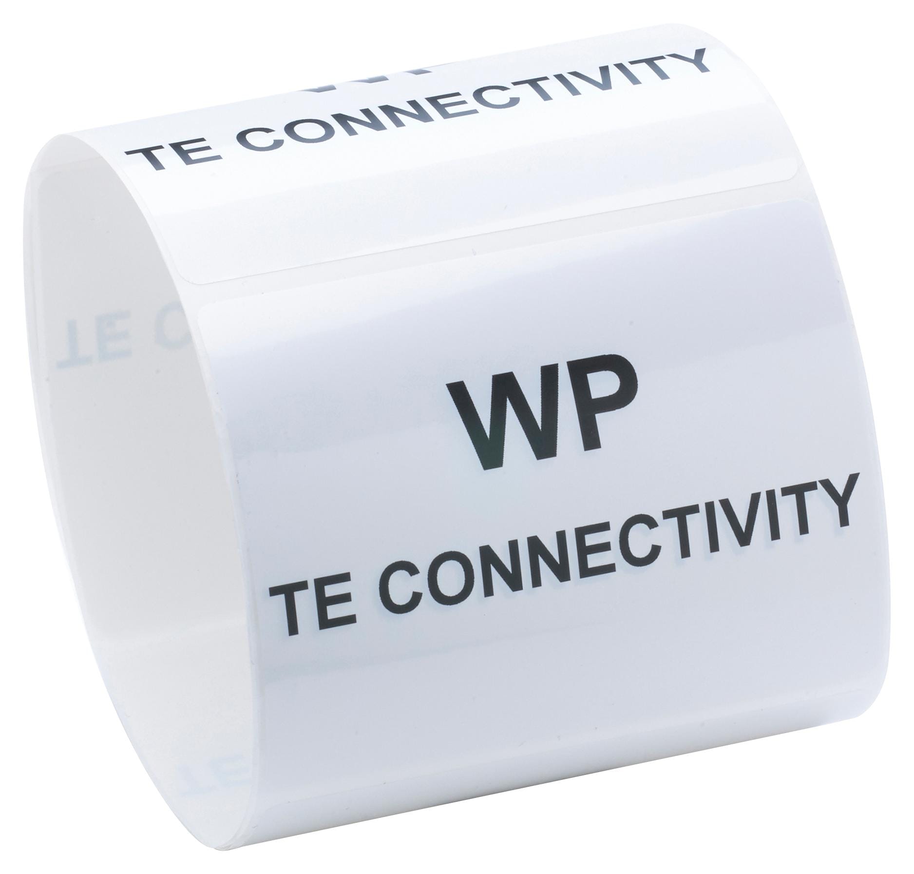 WP-254127-10-9 LABEL, POLYESTER, WHITE, 12.7MM X 25.4MM TE CONNECTIVITY
