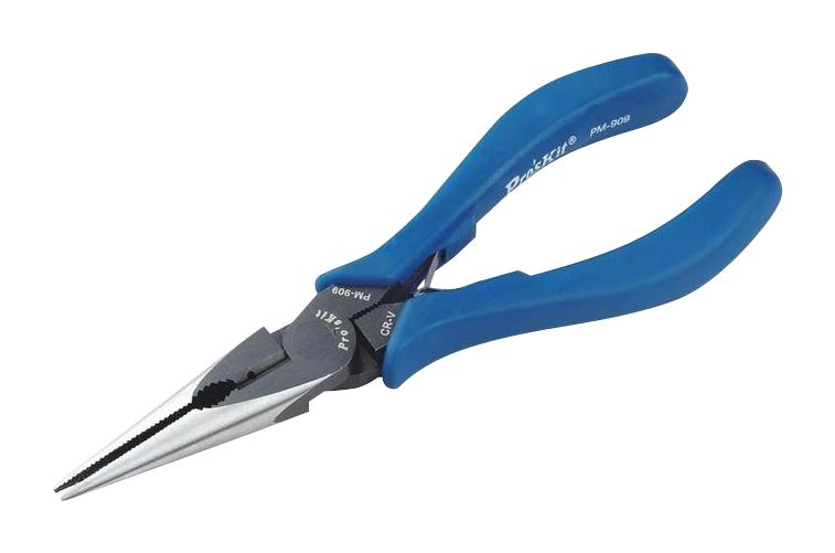 PM-909 PLIER, LONG NOSE, 170MM PROSKIT INDUSTRIES