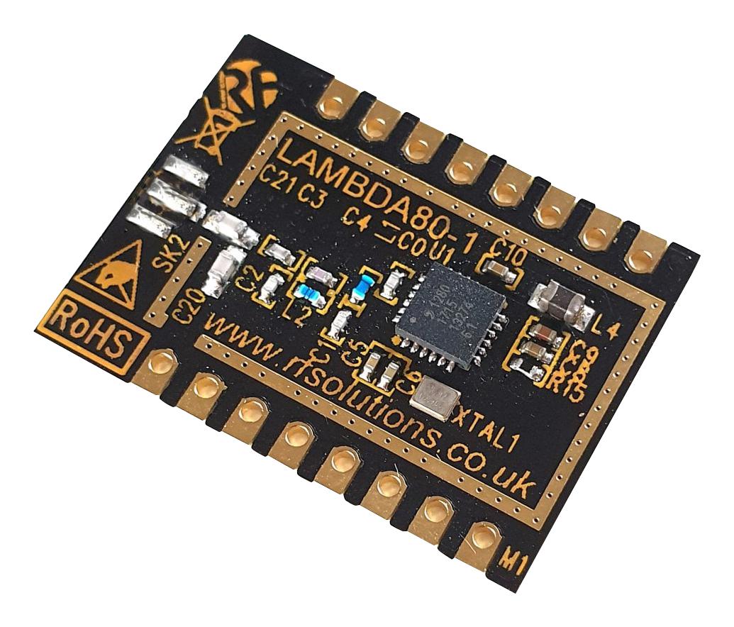 LAMBDA80-24S TRANSCEIVER, 2MBPS, 2.5GHZ RF SOLUTIONS