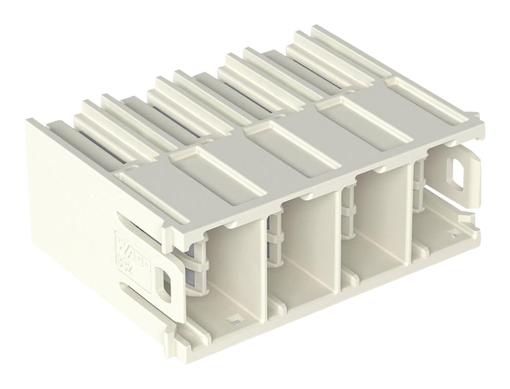 832-3623 TERMINAL BLOCK, HEADER, 3WAY, TH R/A WAGO