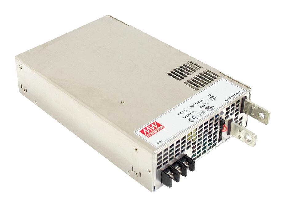 RSP-2400-48 POWER SUPPLY, AC-DC, 48V, 50A MEAN WELL