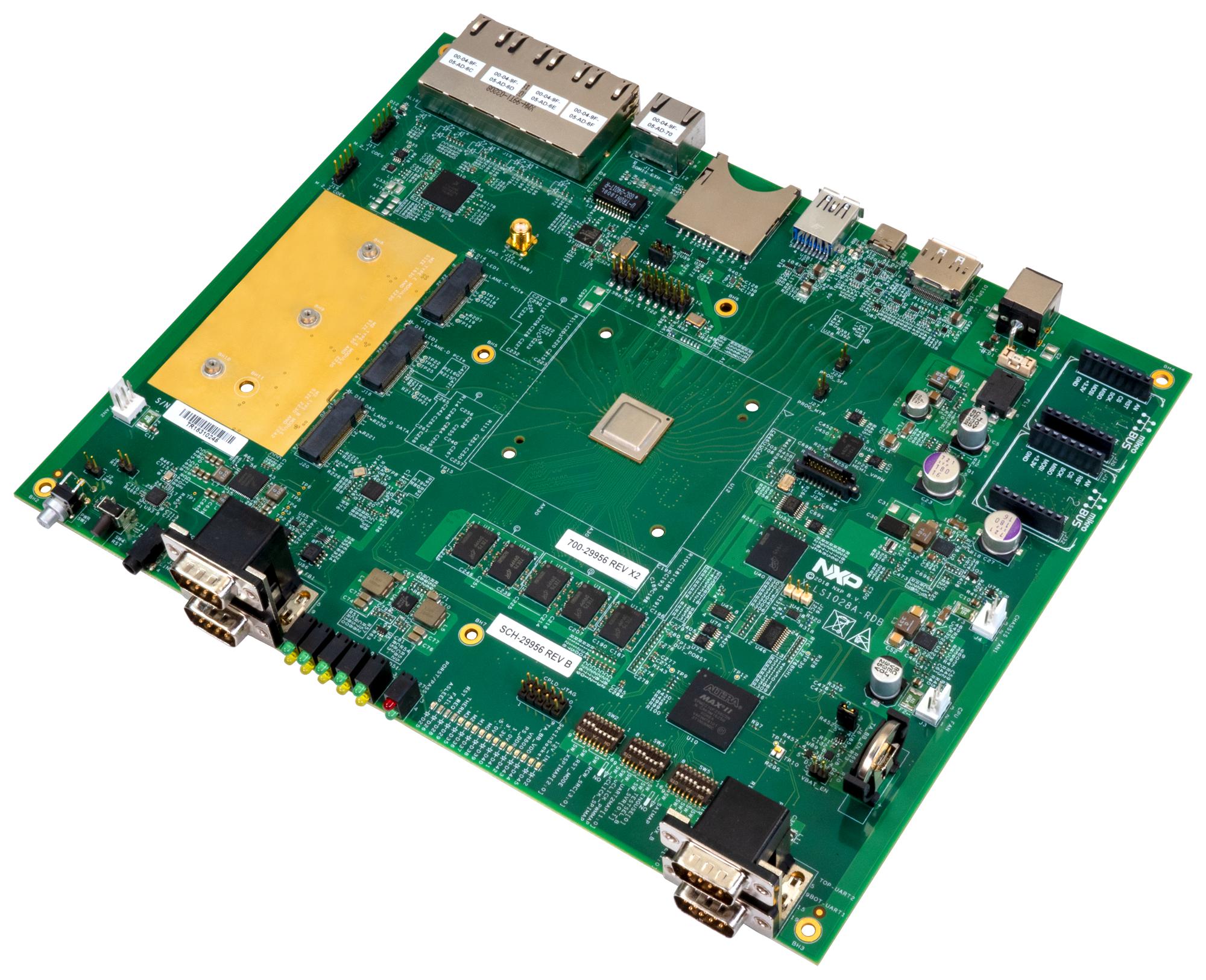 LS1028ARDB-PA REF DESIGN BOARD, TSN FOR INDUSTRIAL IOT NXP