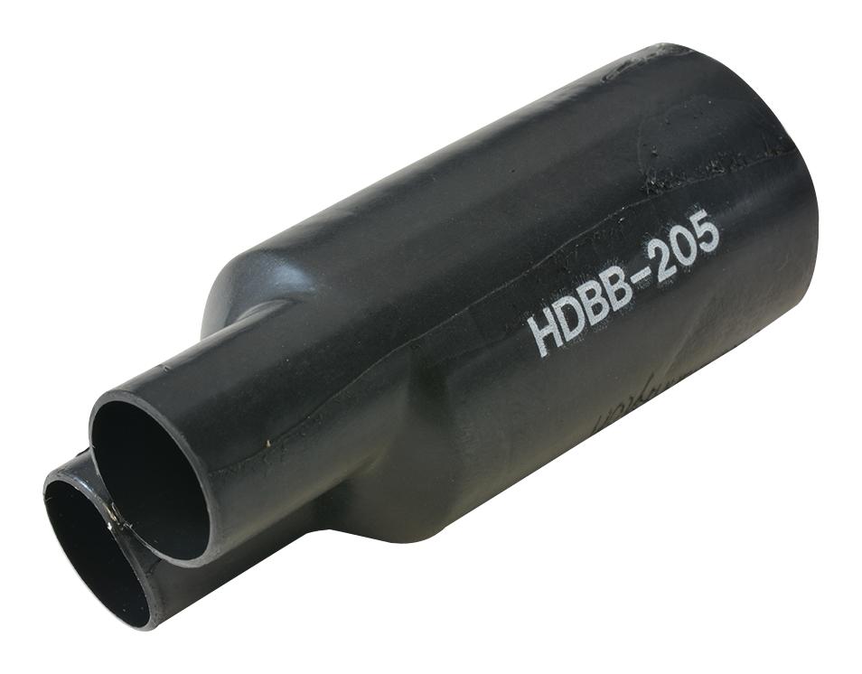 HDBB-205-1-250 HEAT SHRINK BOOT, 2-WAY OUTLET, 2.7" 3M