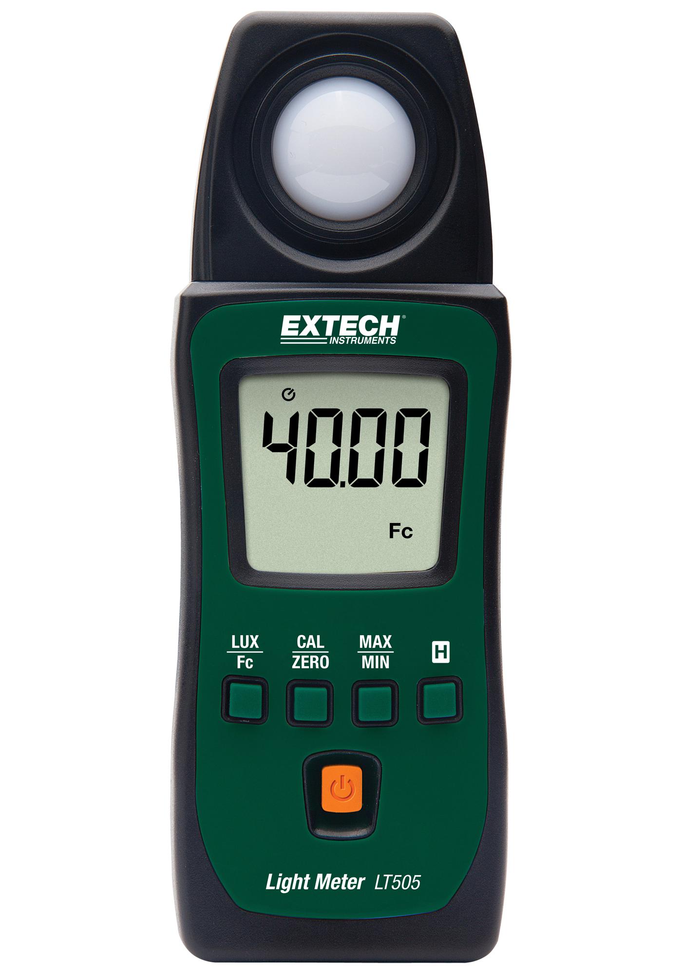 LT505 LIGHT METER, 999.9-400000 LUX, 40000 FC EXTECH INSTRUMENTS