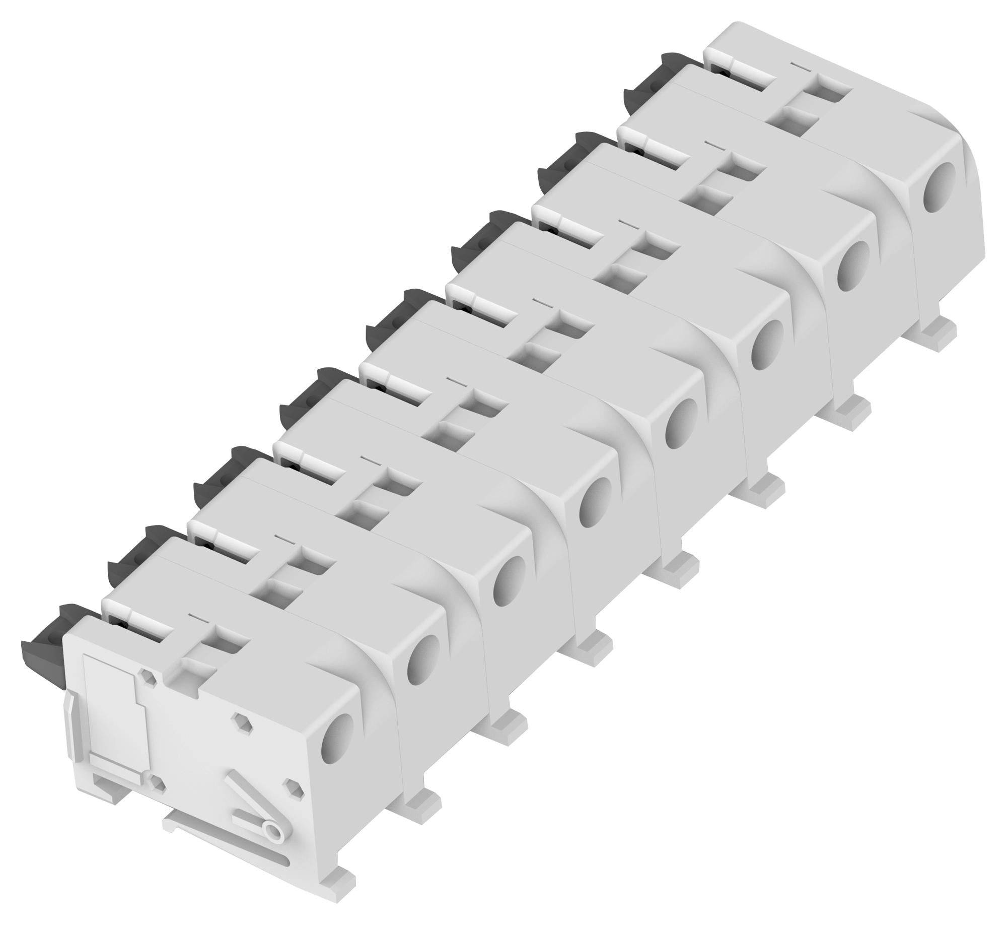 2318582-8 TERMINAL BLOCK, PLUGGABLE, 8POS, 18AWG BUCHANAN - TE CONNECTIVITY