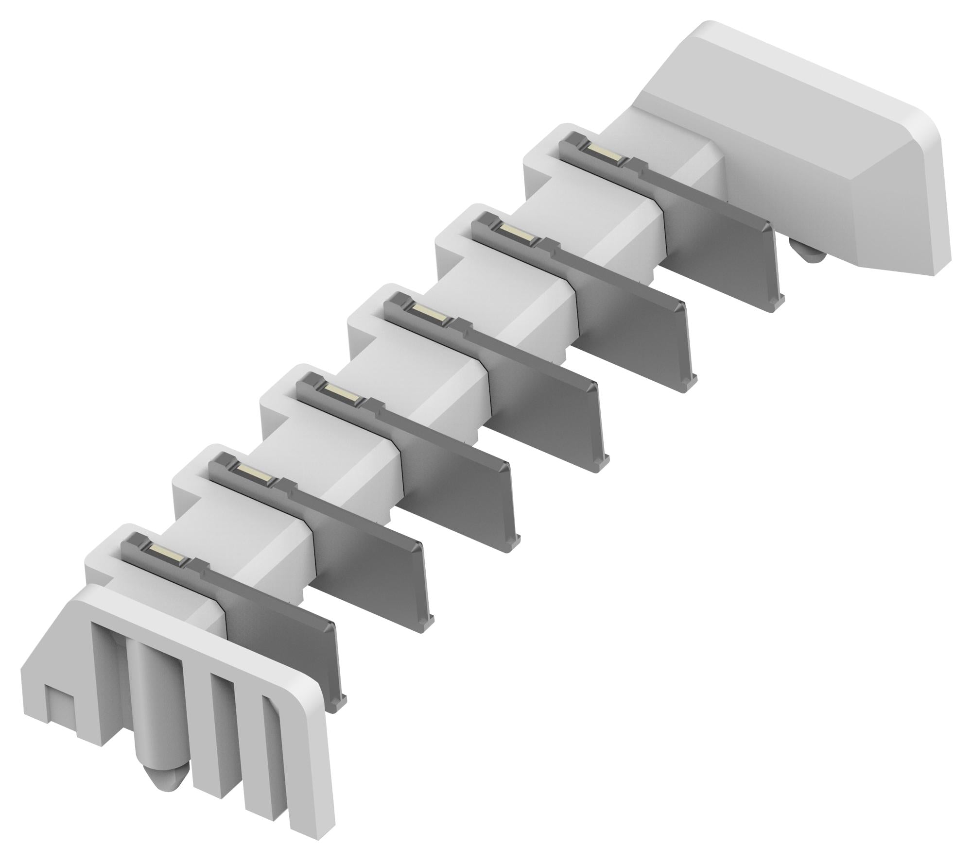 2318770-6 TERMINAL BLOCK, HEADER, 6POS, SMD BUCHANAN - TE CONNECTIVITY