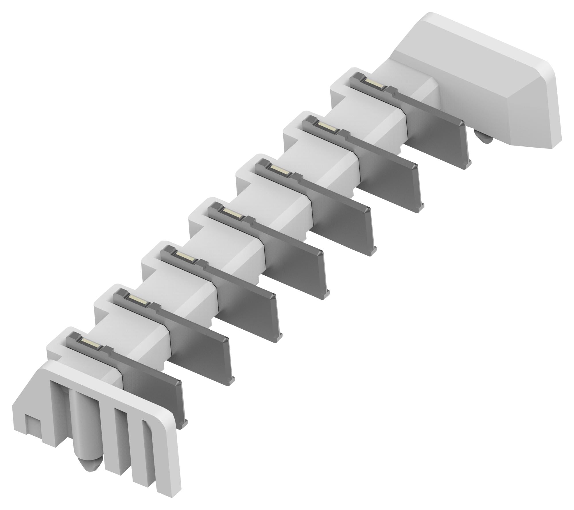 2318770-7 TERMINAL BLOCK, HEADER, 7POS, SMD BUCHANAN - TE CONNECTIVITY