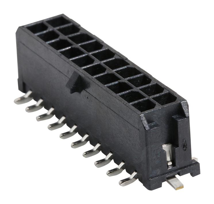 43045-2019 WTB CONN, HEADER, 20POS, 2ROW, 3MM MOLEX