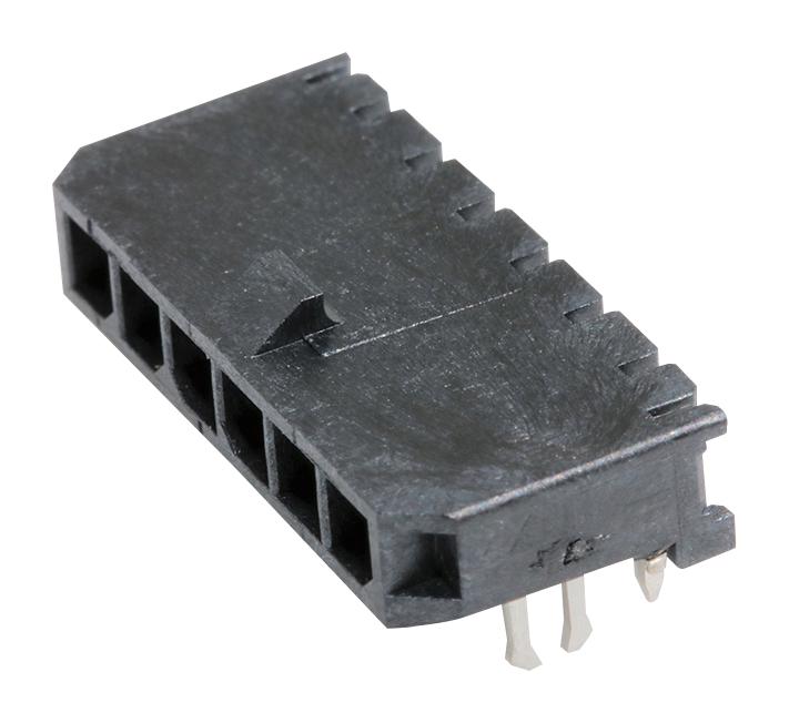 43650-0609 CONNECTOR, HEADER, 6POS, 1ROW, 3MM MOLEX