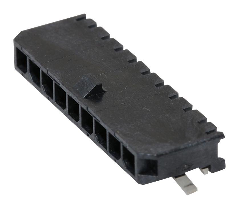 43650-0912 CONNECTOR, HEADER, 9POS, 1ROW, 3MM MOLEX