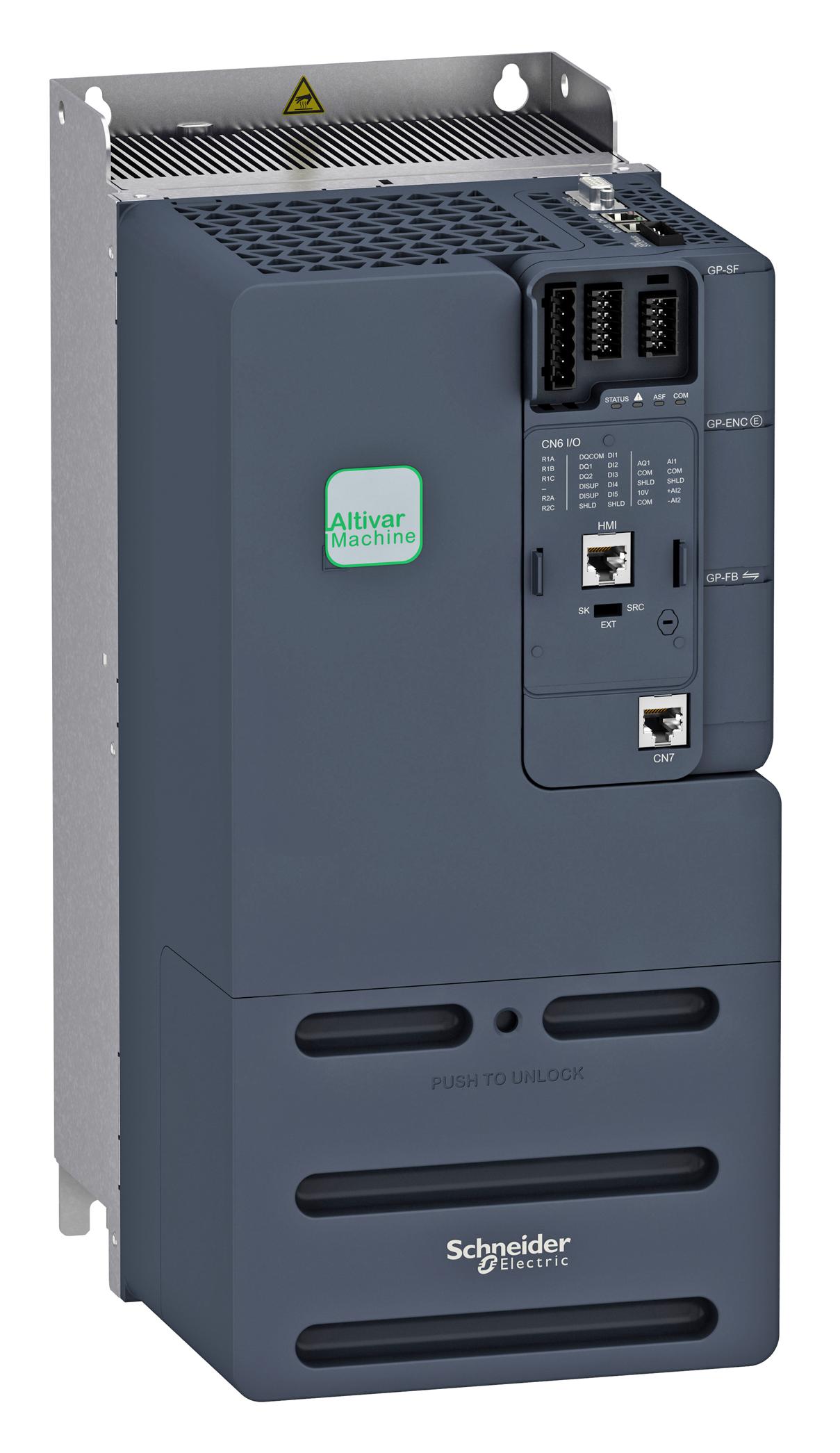 ATV340D22N4 MOTOR CONTROLLER, 3-PH, 480VAC, 22KW SCHNEIDER ELECTRIC