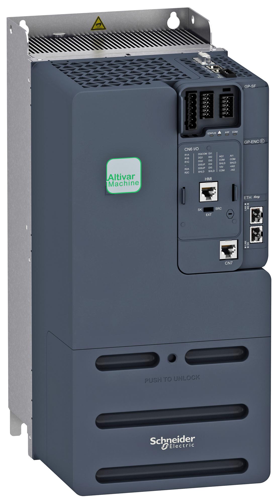 ATV340D22N4E MOTOR CONTROLLER, 3-PH, 480VAC, 22KW SCHNEIDER ELECTRIC