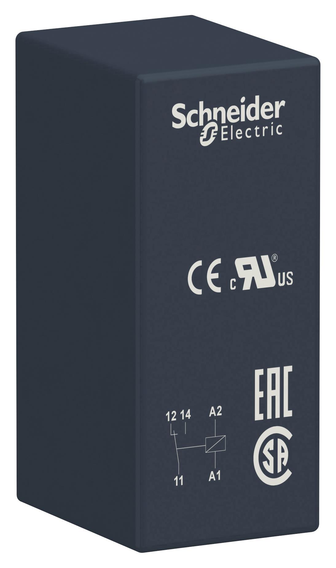 RSB1A120U7 POWER RELAY, SPDT, 12A, 250VAC SCHNEIDER ELECTRIC