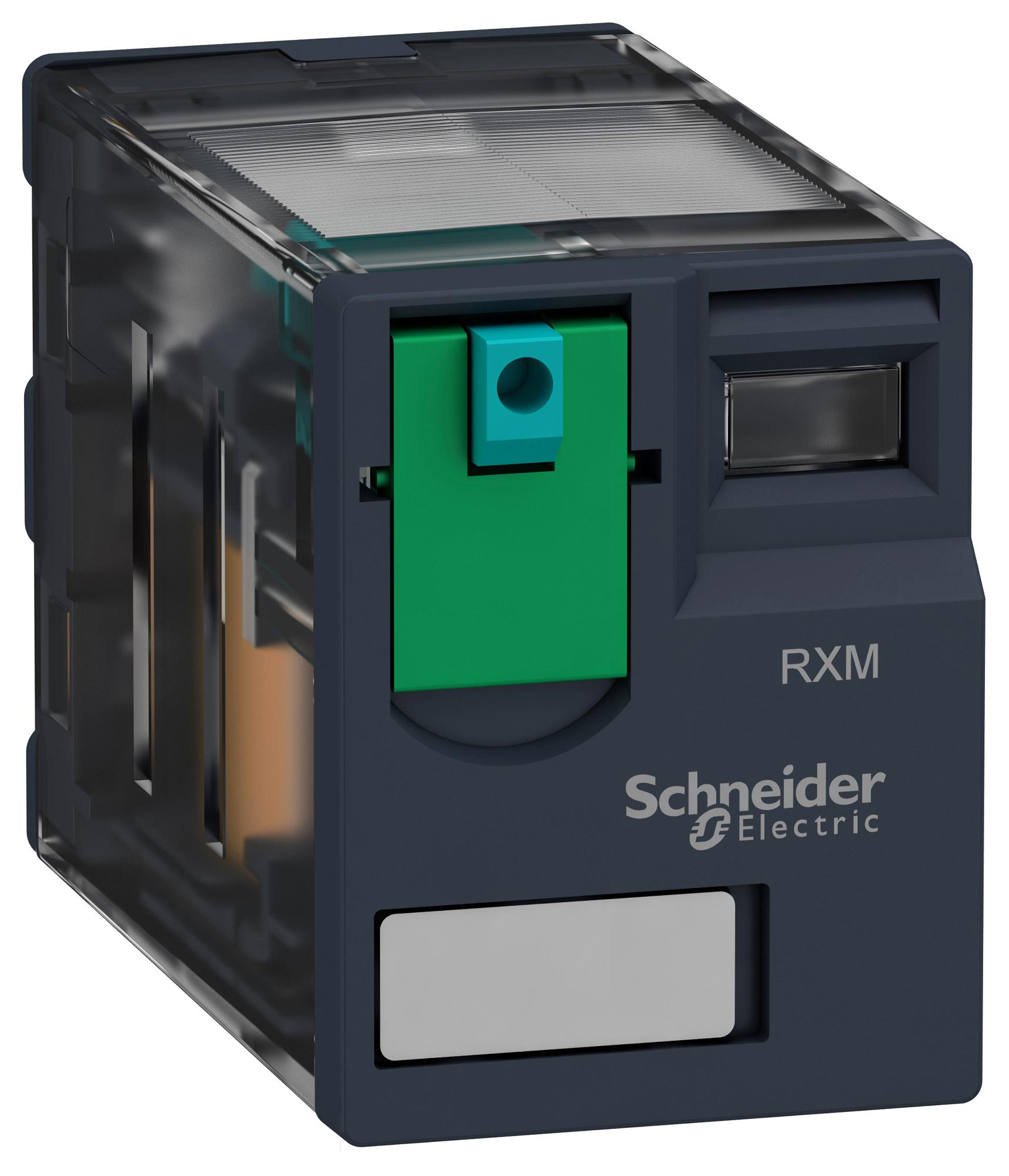 RXM2AB1FD POWER RELAY, DPDT, 12A, 250VAC SCHNEIDER ELECTRIC