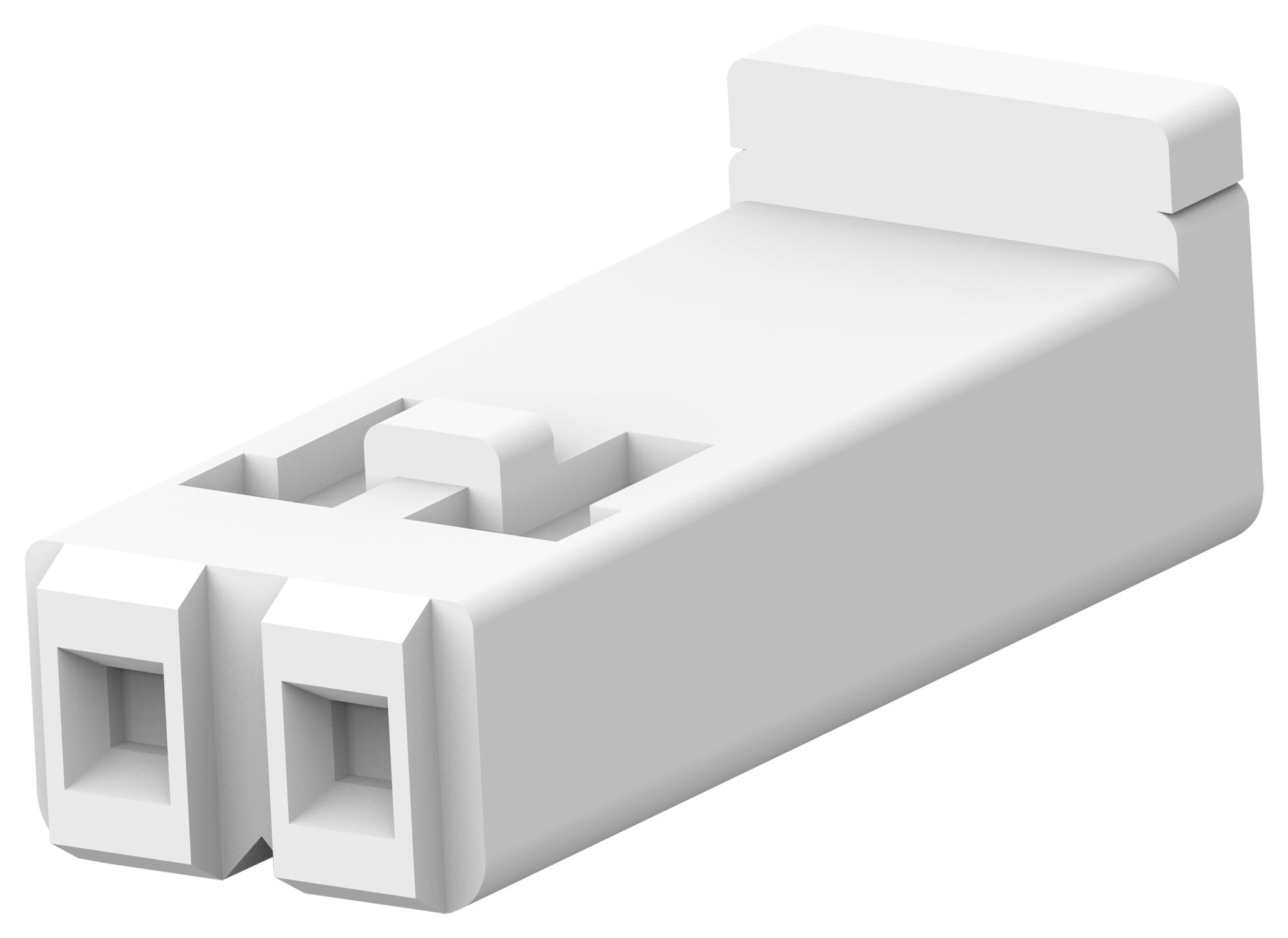 928205-4 CONNECTOR HOUSING, RCPT, 4POS, 2.54MM AMP - TE CONNECTIVITY