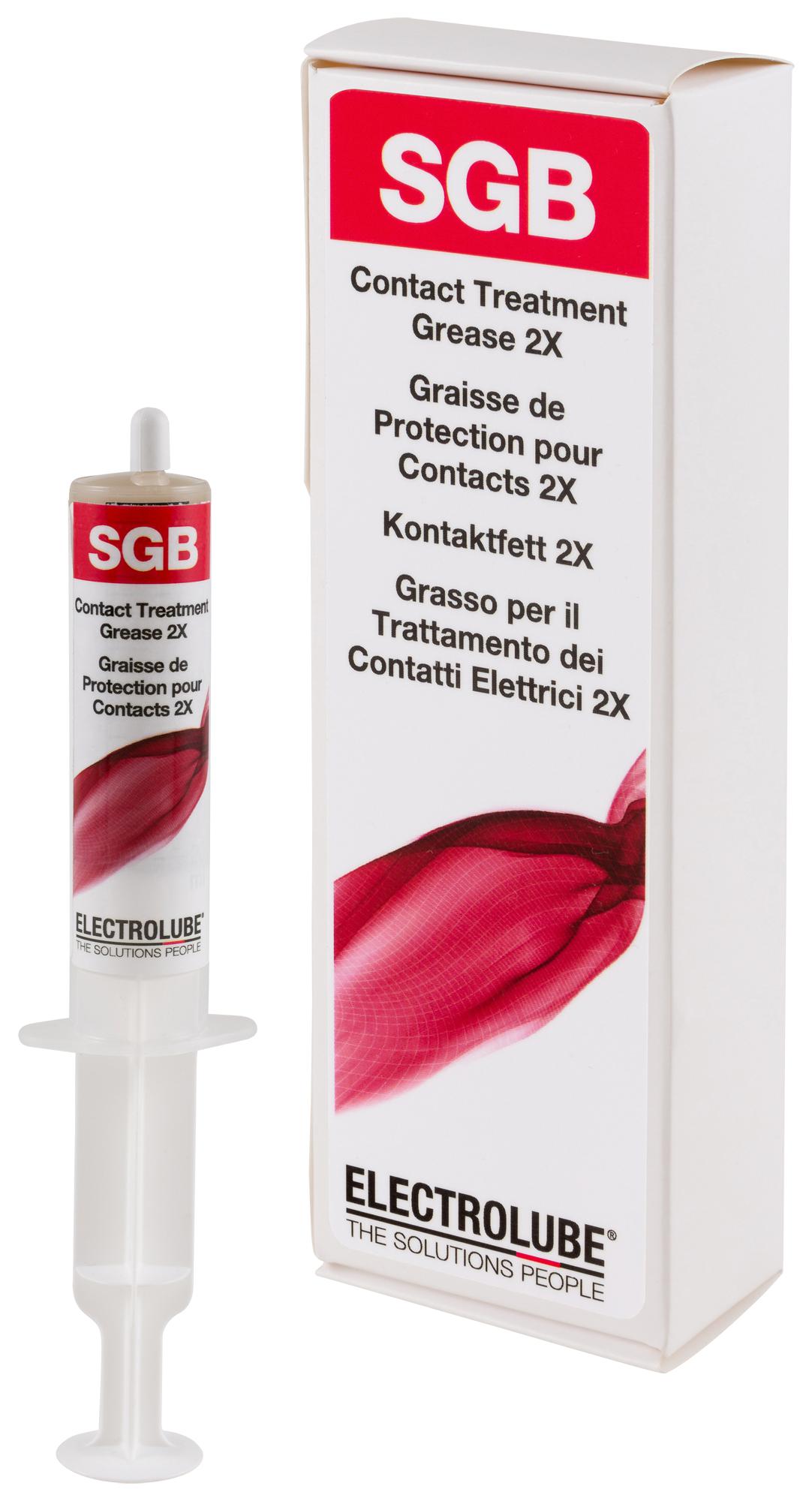 SGB20S GREASE, CONTACT, SGB, 20ML, SYRINGE ELECTROLUBE