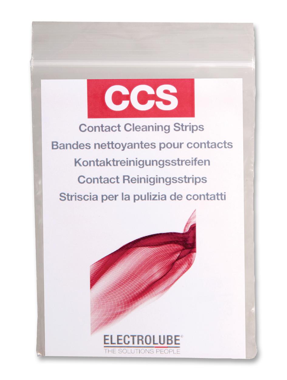 CCS020 CLEANING STRIP, CCS, CONTACT, PK20 ELECTROLUBE