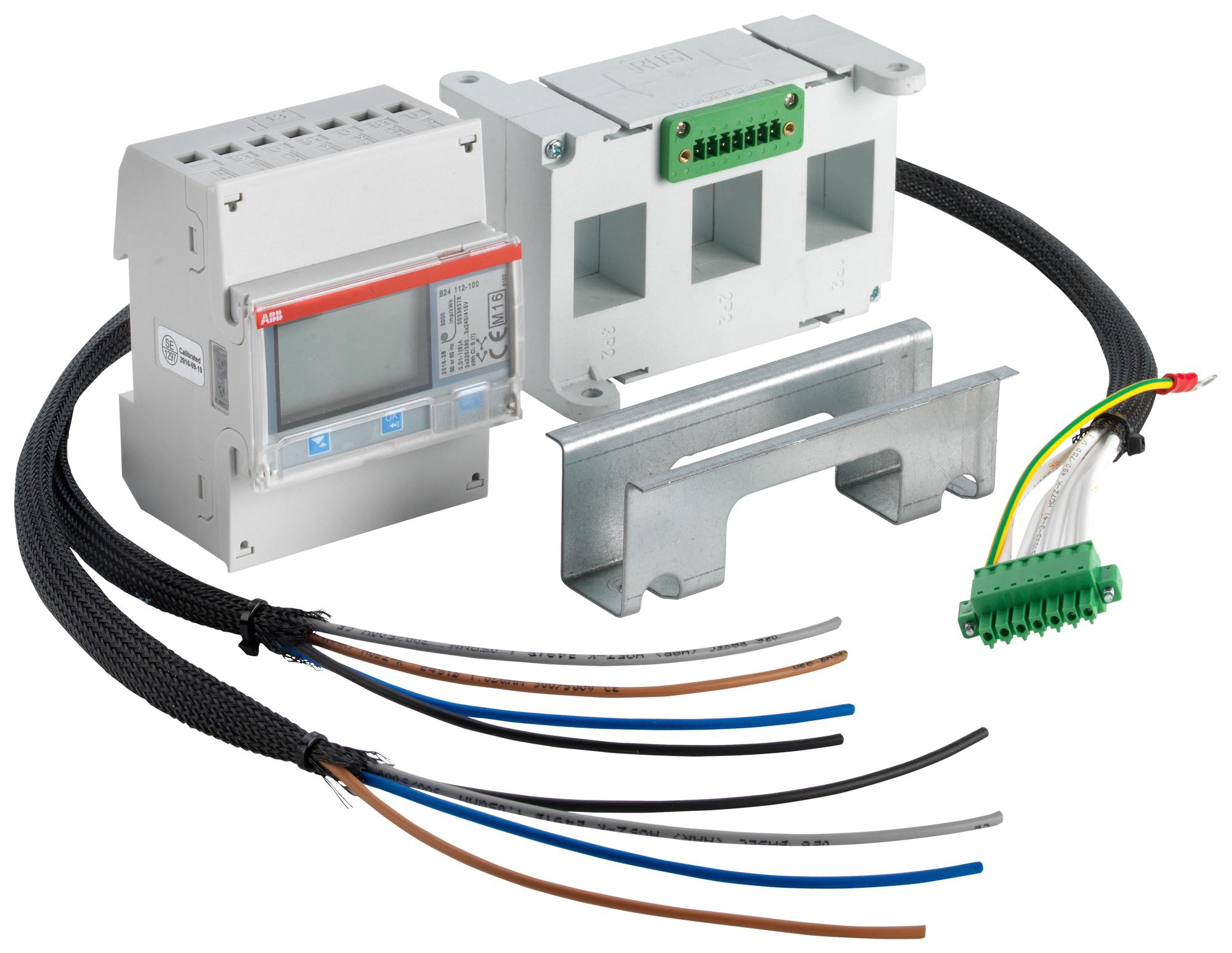 EPP-METMOD250B C/W PULSE O/P & MODBUS, DISTRIBUTION BRD ABB