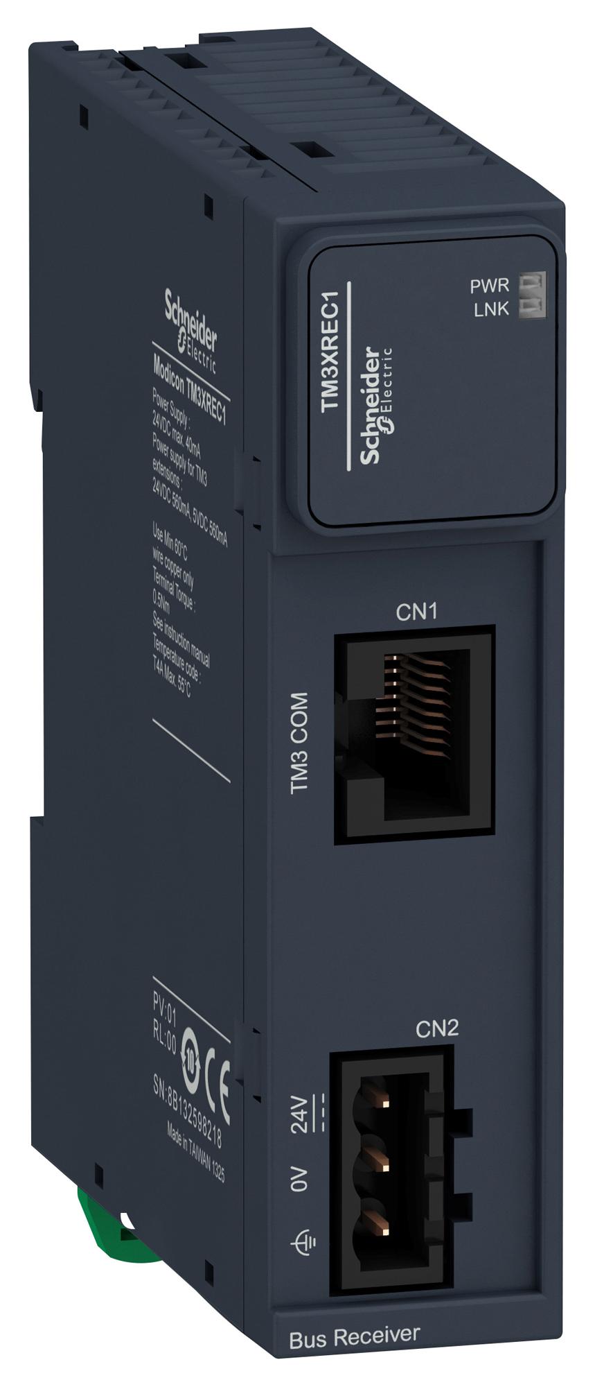 TM3XREC1 FIBRE OPTIC REPEATER, SINGLE MODE SCHNEIDER ELECTRIC