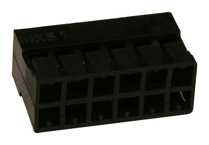 51110-1250 CONNECTOR, RCPT, 12POS, 2ROW, 2MM MOLEX