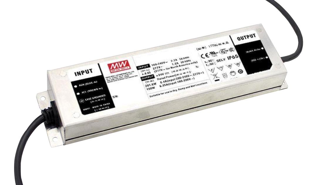 ELG-200-48-3Y LED DRIVER, CONST CURRENT/VOLT, 199.68W MEAN WELL