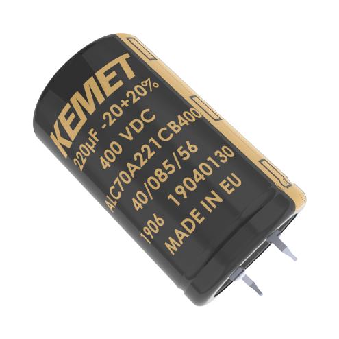 ALC70A821EH450 CAP, 820UF, 450V, ALU ELEC, QC/SNAP-IN KEMET