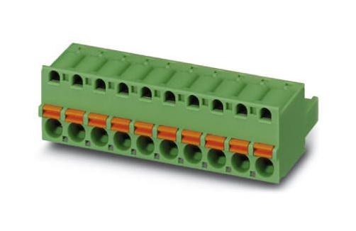 FKC 2,5/6-ST-5,08 BD:X23-6 TERMINAL BLOCK, PLUGGABLE, 6WAY, GREEN PHOENIX CONTACT