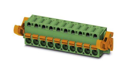 FKC 2,5/ 8-ST-5,08-LR TERMINAL BLOCK, PLUGGABLE, 8WAY, GREEN PHOENIX CONTACT