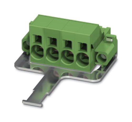 SPC 16/ 4-STF-SH-10,16 TERMINAL BLOCK, PLUGGABLE, 4WAY, GRN PHOENIX CONTACT