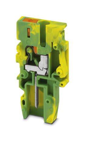 PPC 2,5/1-L GNYE TERMINAL BLOCK, PLUGGABLE, 1WAY PHOENIX CONTACT