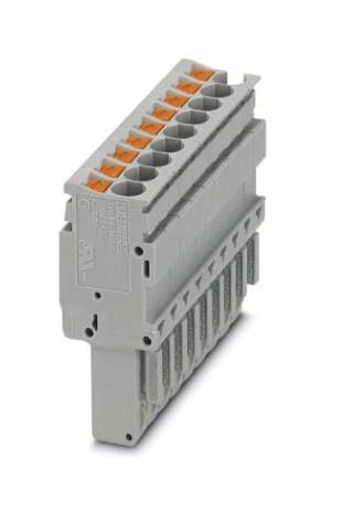 PP-H 2,5/ 9 TERMINAL BLOCK, PLUGGABLE, 9WAY PHOENIX CONTACT