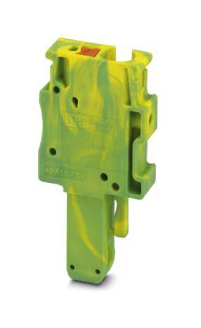 PP-H 4/ 1-L GNYE TERMINAL BLOCK, PLUGGABLE, 1WAY PHOENIX CONTACT