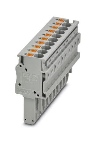 PP-H 4/10 TERMINAL BLOCK, PLUGGABLE, 10WAY PHOENIX CONTACT