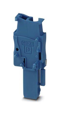 SP 2,5/ 1-R BU TERMINAL BLOCK, PLUGGABLE, 1WAY PHOENIX CONTACT