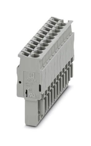 SP 2,5/11 TERMINAL BLOCK, PLUGGABLE, 11WAY PHOENIX CONTACT