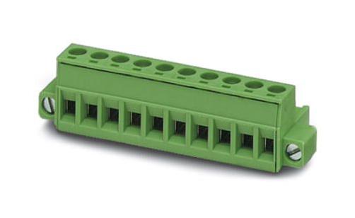 MSTB 2.5/10-STF-5.08 BK PRTD. TERMINAL BLOCK, PLUGGABLE, 10POS, 12AWG PHOENIX CONTACT