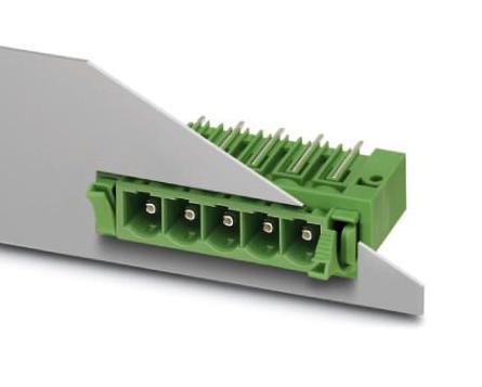 DFK-PCV 6-16/ 5-G-10,16 TERMINAL BLOCK, HEADER, 5WAY, TH PHOENIX CONTACT