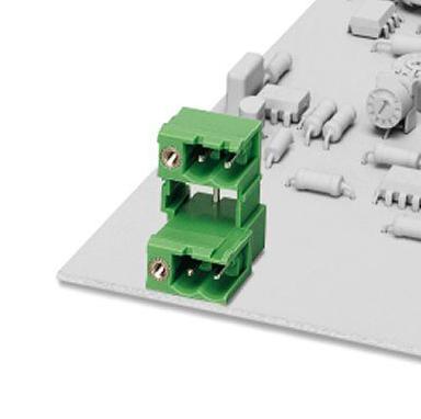 MDSTB 2,5/ 2-GFL-5,08 TERMINAL BLOCK, R/A, HEADER, 2WAY, TH PHOENIX CONTACT