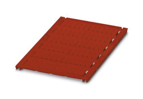 UCT-TM 5 RD MARKER SHEET, BLANK, 5.2MM, RED, TB PHOENIX CONTACT