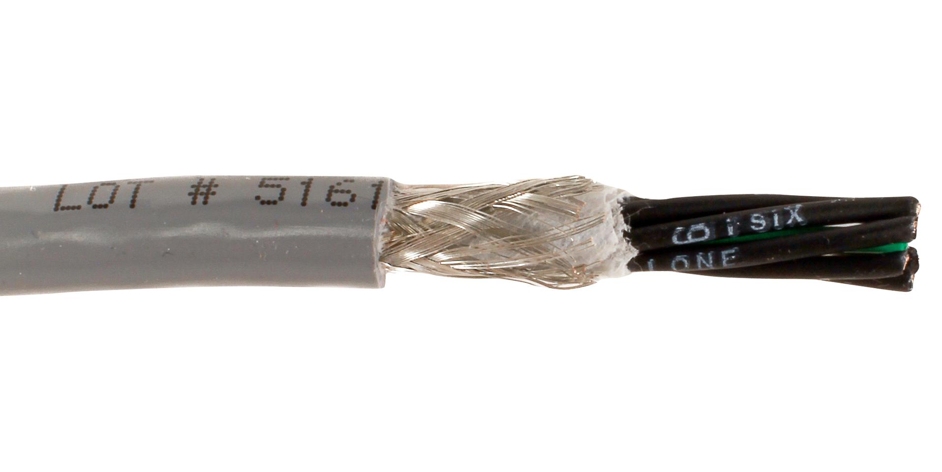 80148 SL005 SHLD FLEX CABLE, 18COND, 16AWG, 30M ALPHA WIRE