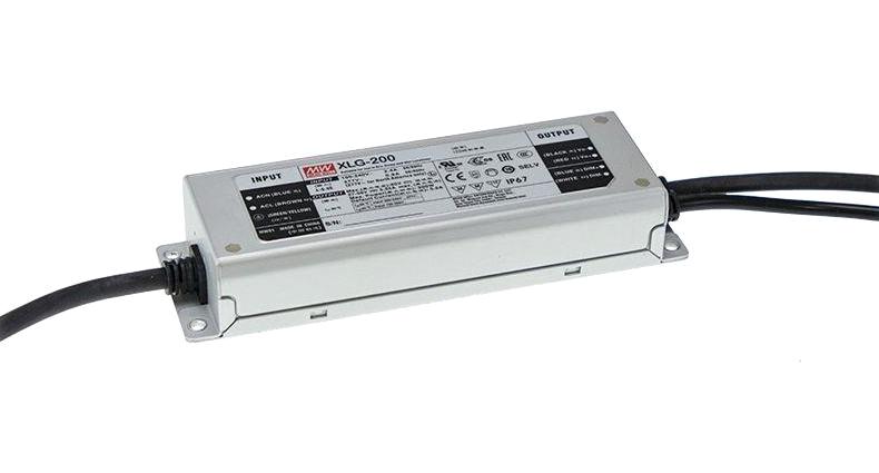 XLG-200-12-A LED DRIVER, CONSTANT CURRENT/VOLT, 192W MEAN WELL