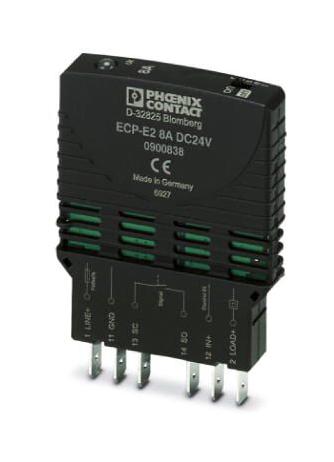 ECP-E2-8A ELECTRONIC CKT BREAKER, 8A, 24VDC, 1P PHOENIX CONTACT