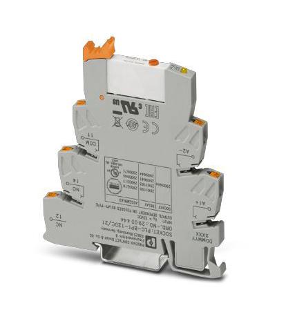 PLC-RPT- 12DC/21AU/MS POWER RLY, SPDT, 12VDC, 0.05A, DIN RAIL PHOENIX CONTACT