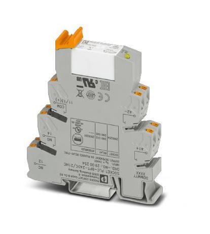 PLC-RPT- 24DC/21HC POWER RELAY, SPDT, 24VDC, 10A, DIN RAIL PHOENIX CONTACT