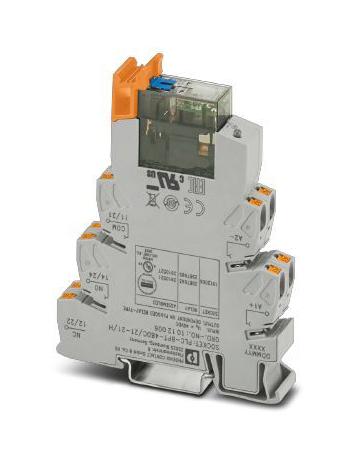 PLC-RPT- 48DC/21-21/MS POWER RELAY, DPDT, 48VDC, 6A, DIN RAIL PHOENIX CONTACT