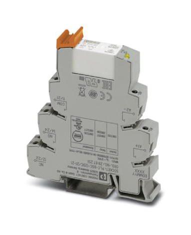 PLC-RSC- 12DC/21-21 POWER RELAY, DPDT, 12VDC, 6A, DIN RAIL PHOENIX CONTACT