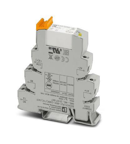 PLC-RSC- 24DC/ 1IC/ACT POWER RLY, SPST-NO, 24VDC, 6A, DIN RAIL PHOENIX CONTACT