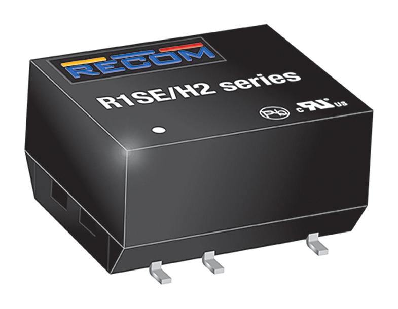 R1SE-1205/H2-R DC-DC CONVERTER, 5V, 0.2A RECOM POWER